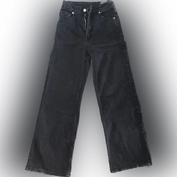 Black Wide Leg Pants - Picture 1 of 2